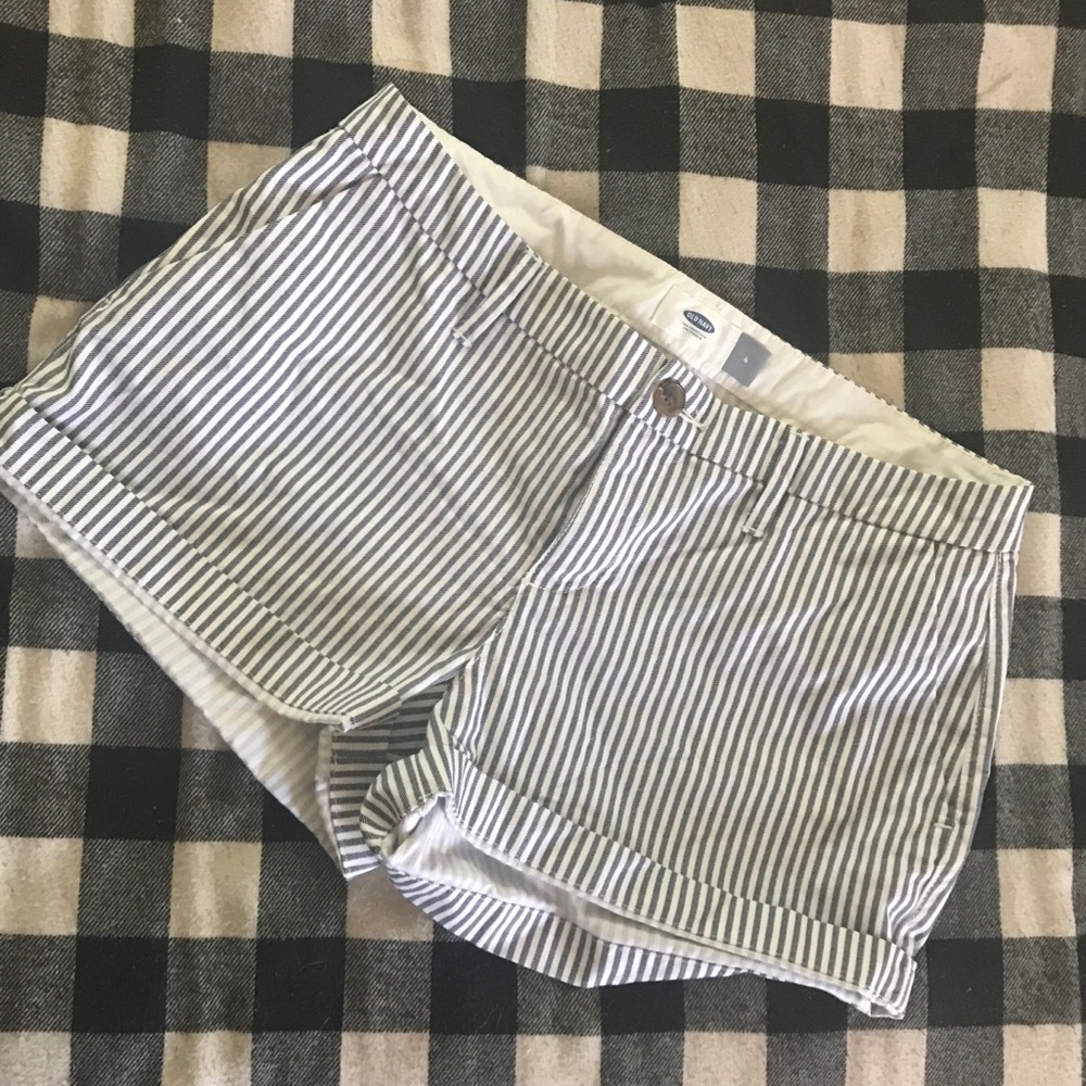 Old Navy Gingham Striped Shorts